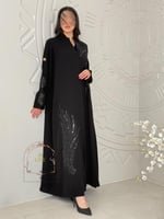 عباية راما بقماش كريب الاناقة بتل شك