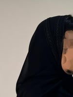 اسود تطريز سنبله