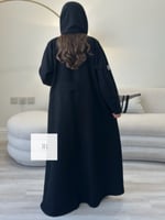 عبايه فلوك - اسود (2)