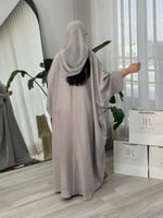 عباية مارتينا | فراشه - بيج فاتح