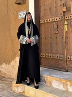 عباية السيح كريب الاناقة بسدو ناعم