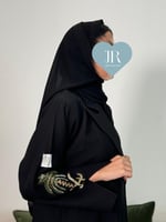 عباية اثيله ا بقماش كريب شك نخله