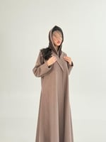 عباية يسرى بقماش جوخ شتوي لحمي