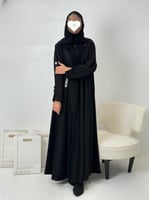 تشكيلة شتاء 2024 - عباية ميسان بقماش شامواه بتدخيل...