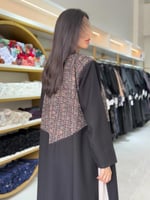 امنيه كريب الاناقة تدخيلات روكاما مطرز اورنج