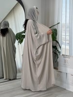 عباية بلانكا نصف بشت - نوود