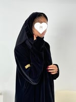 تشكيلة شتاء 2024 - عباية ريتان كريب الابداع ومخمل...