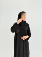 عباية اتالا بقماش كريب الابداع تدخيلات شاكيرا