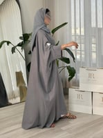 عباية مارتينا | فراشه - رصاصي