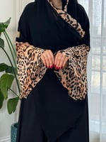 عباية كلوي | بلاك بيري تايقر بالاكمام - لحمي