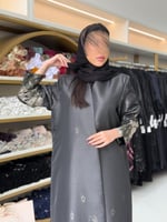 عباية ايلول بقماش جاكار بيج