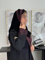 عباية فلورنس | عنابي