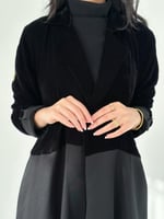 Winter collection ا عباية رحيق مخمل تدخيلات كتان -...