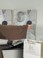 عباية عهد | قماش رموش عشبي