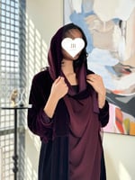 تشكيلة شتاء 2024 - عباية داليا كلوش مخمل نسخة شتوي...