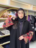 عباية نوفيلا بقماش كريب الابداع