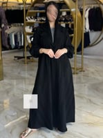 عباية بليزر بانوراما بطبعات مطفية - باسوارة