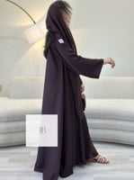 عباية بلاك بيري دبل كلوش - عودي