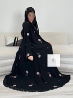 عباية سلطانة - تطريز ملون