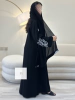 جديد الصيف | الكوبرا ناعم تطريز بالكم - ابيض