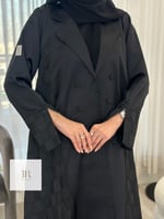 عباية غاده l بقماش جاكار تخيلات التفته الناعمة - ا...