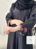 جديد الصيف | عباية فورجي - اسود