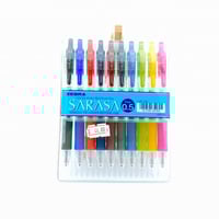 طقم 10 أقلام سارسا زيبرا 0.5