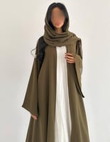 كريب خفيف ياباني اكمام كلوش القصة كلوش