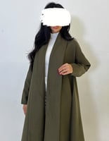 عباية نص كلوش شتوية جوخ عادي