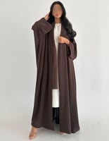 كريب ياباني عملي ربع بشت بني