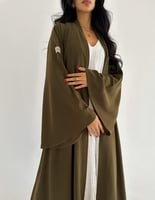 كريب خفيف ياباني اكمام كلوش القصة كلوش