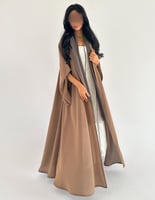 كريب خفيف توفيس كلوش اكمام واسعه