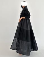 كريب مع لنن هندي كسرات كلوش