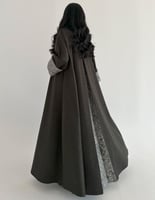 جوخ خفيف مع صوف كلوش