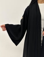 كريب كلوش واكمام لمعه كلوش