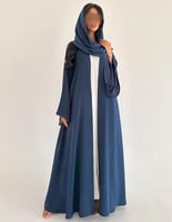 كريب خفيف ياباني اكمام كلوش القصة كلوش