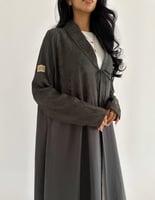 كريب زيتي نص كلوش مع جاكار