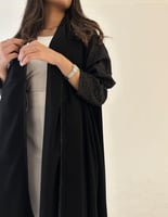 عباية كلوش ملكي و الاكمام جاكار مورد