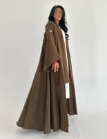 كريب ياباني عملي كلوش اكمام كلوش