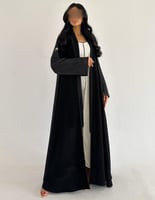 كريب ملكي مع تفته بلمعة من الخلف كلوش