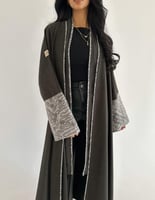 جوخ خفيف مع صوف كلوش