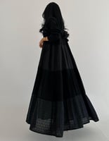 كريب مع لنن هندي كسرات كلوش