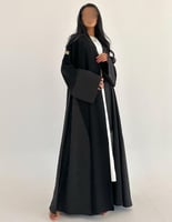 كريب ملكي مع جاكار فرنسي اكمام وجوانب كلوش