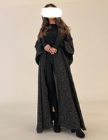 عباية كلوش فتحة في الكم