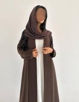 كريب صفطة من الامام كلوش اكمام ضيقة