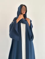 كريب خفيف ياباني اكمام كلوش القصة كلوش