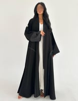 كريب سيراميك مع لنن رمادي كلوش