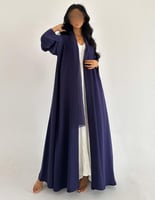 كريب خفيف ياباني اكمام واسعه كلوش وكسرة