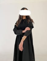 عباية شتوية شامواه وكريب