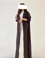 عباية جاكيت رسمي بني